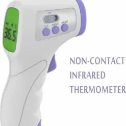 EBT Infrarood Thermometer Incl. Batterijen (Contactloos) -Silvergear Shop 550x602