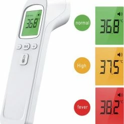 IBright Digitale Infrarood Thermometer Voorhoofd - Koortsthermometer - Contactloze Temperatuurmeter - 4 IBright Digitale Infrarood Thermometer Voorhoofd - Koortsthermometer - Contactloze Temperatuurmeter - -Silvergear Shop 550x607 1