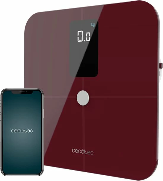 Cecotec Badkamerweegschaal Surface Precision 10400 Smart Healthy Vision Garnet 13 Cecotec Badkamerweegschaal Surface Precision 10400 Smart Healthy Vision Garnet - Afbeelding 11