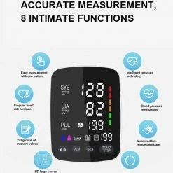 Alphamed Bloeddrukmeter - Bovenarm Manchet 13 Alphamed Bloeddrukmeter - Bovenarm Manchet -Silvergear Shop 550x617