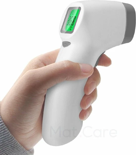 Mat Care Infrarood Thermometer Voorhoofd Contactloos 7 Mat Care Infrarood Thermometer Voorhoofd Contactloos - Afbeelding 5
