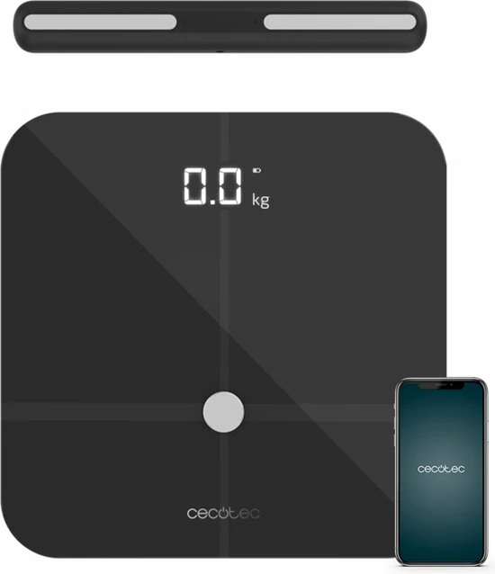 Cecotec Badkamerweegschaal Surface Precision 10600 Smart Healthy Pro Dark Grey 15 Cecotec Badkamerweegschaal Surface Precision 10600 Smart Healthy Pro Dark Grey - Afbeelding 13