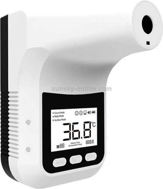 Defiance Merloos - Automatische Infrarood Thermometer Voor Ingangscontrole 8 Defiance Merloos - Automatische Infrarood Thermometer Voor Ingangscontrole - Afbeelding 6