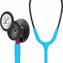 3m Littmann Classic III Stethoscoop Black Edition Turquoise, Roze Stem
