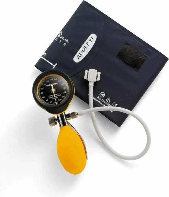 Welch Allyn Durashock DS55 Bloeddrukmeter - Geel Welch Allyn Durashock DS55 Bloeddrukmeter - Geel -Silvergear Shop 550x640 2