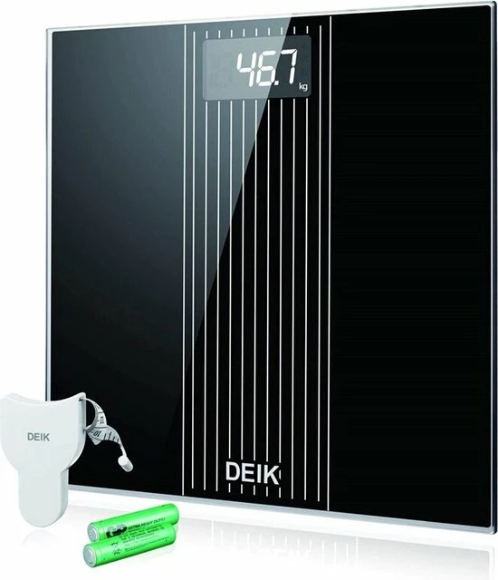 Manzibo Weegschaal - Personen - Gewicht - Groot Bereik - KG - Zwart 3 Manzibo Weegschaal - Personen - Gewicht - Groot Bereik - KG - Zwart