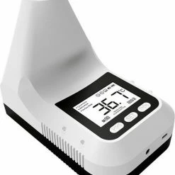 Defiance?? Infrarood Thermometer Automatische COVID-19 / Muur Thermometer Koorts Bedrijven / Volwassenen Kinderen En Objecten Voorhoofd Koorts Thermometer LCD Display Thermometer Lichaam Infrared Thermometer Voorhoofd Contactloze Thermometer -Silvergear Shop 550x644