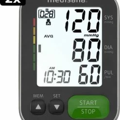2x Medisana BU 565 Bovenarmbloeddrukmeter Zwart 9 2x Medisana BU 565 Bovenarmbloeddrukmeter Zwart -Silvergear Shop 550x645 1