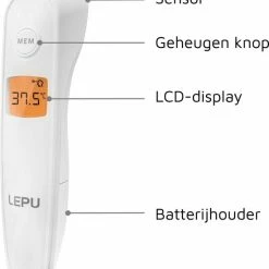 LEPU Medical Lepu Infrarood Thermometer Voorhoofd - Koortsthermometer - Veilig - Volwassenen En Kind - Snel En Accuraat - Digitale Contactloze Thermometer - Meet Lichaamstemperatuur En Vloeistoffen 4 LEPU Medical Lepu Infrarood Thermometer Voorhoofd - Koortsthermometer - Veilig - Volwassenen En Kind - Snel En Accuraat - Digitale Contactloze Thermometer - Meet Lichaamstemperatuur En Vloeistoffen -Silvergear Shop 550x645 2