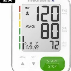 2x Medisana BU 570 Connect Bovenarm Bloeddrukmeter Wit 20 2x Medisana BU 570 Connect Bovenarm Bloeddrukmeter Wit -Silvergear Shop 550x647 1
