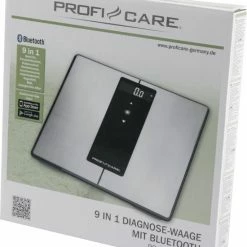 ProfiCare Profi-Care PC-PW 3008 BT Analyse Weegschaal Weegbereik (max.): 180 Kg RVS, Zwart Met Bluetooth 15 ProfiCare Profi-Care PC-PW 3008 BT Analyse Weegschaal Weegbereik (max.): 180 Kg RVS, Zwart Met Bluetooth -Silvergear Shop 550x651