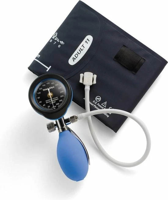 Welch Allyn Durashock DS-55 Bloeddrukmeter - Kleur: Blauwe Details 3 Welch Allyn Durashock DS-55 Bloeddrukmeter - Kleur: Blauwe Details