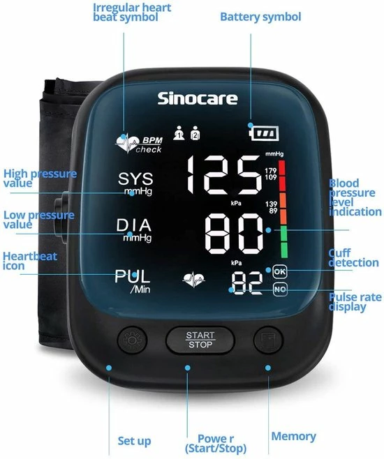 Bloeddrukmeter 4 Bloeddrukmeter - Afbeelding 2