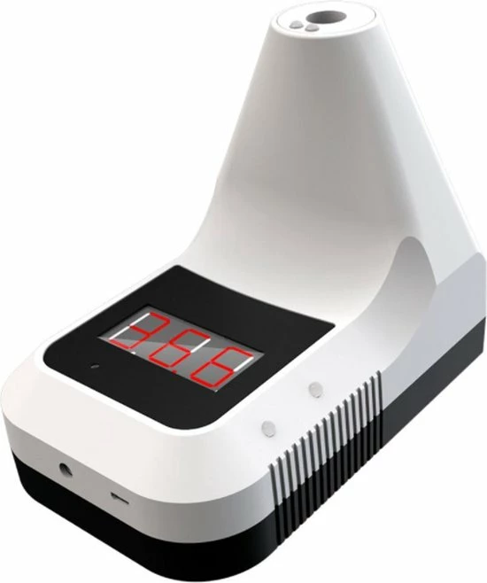 Parcura Muur Infrarood Thermometer Voorhoofd - Contactloze Voorhoofdstermometer Met Muurbevesting / Wandmontage - Met Automatisch Alarm 7 Parcura Muur Infrarood Thermometer Voorhoofd - Contactloze Voorhoofdstermometer Met Muurbevesting / Wandmontage - Met Automatisch Alarm - Afbeelding 5