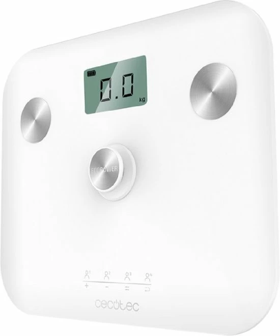 Cecotec Badkamerweegschaal Surface Precision EcoPower 10100 Full Healthy White 3 Cecotec Badkamerweegschaal Surface Precision EcoPower 10100 Full Healthy White