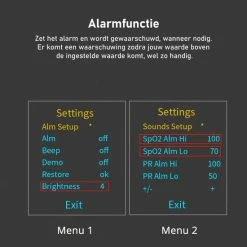 Healtage? Medische Saturatiemeter - Zuurstofmeter - Hartslagmeter - Officieel Getest - Incl. Reistasje - LED Scherm 21 Healtage? Medische Saturatiemeter - Zuurstofmeter - Hartslagmeter - Officieel Getest - Incl. Reistasje - LED Scherm -Silvergear Shop 550x660 5