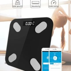Thuys Lichaamsanalyse Weegschaal - Weegschaal - BMI Meter - Lichaamsanalyse Weegschaal - Digitale Gezondheidsmeter - Slimme Weegschaal Met App - Gezondheid & Innovatie 18 Thuys Lichaamsanalyse Weegschaal - Weegschaal - BMI Meter - Lichaamsanalyse Weegschaal - Digitale Gezondheidsmeter - Slimme Weegschaal Met App - Gezondheid & Innovatie -Silvergear Shop 550x661