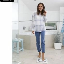 2x Medisana BS444 Connect - Lichaamsanalyseweegschaal - Wit -Silvergear Shop 550x666 3