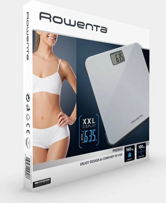 Digitale Personenweegschaal Rowenta BS1220V0 Grijs 4 Digitale Personenweegschaal Rowenta BS1220V0 Grijs - Afbeelding 2