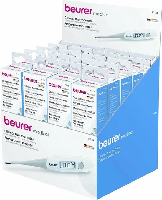 Beurer FT13 - Digitale koortsthermomter - Flexibel Beurer FT13 - Digitale Koortsthermomter - Flexibel -Silvergear Shop