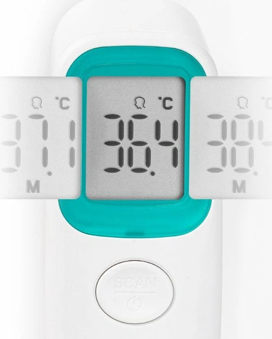 Baby Voorhoofdthermometer LA090115 Lanaform 4 Baby Voorhoofdthermometer LA090115 Lanaform - Afbeelding 2