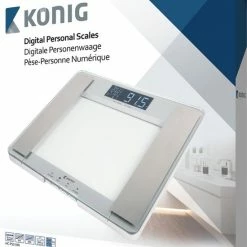 Konig König HC-PS310N - Personenweegschaal 12 Konig König HC-PS310N - Personenweegschaal -Silvergear Shop 550x692