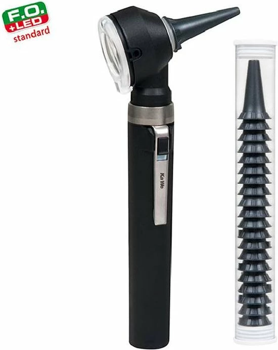 KaWe Piccolight F.O. 2.5V LED Otoscoop Night 3 KaWe Piccolight F.O. 2.5V LED Otoscoop Night