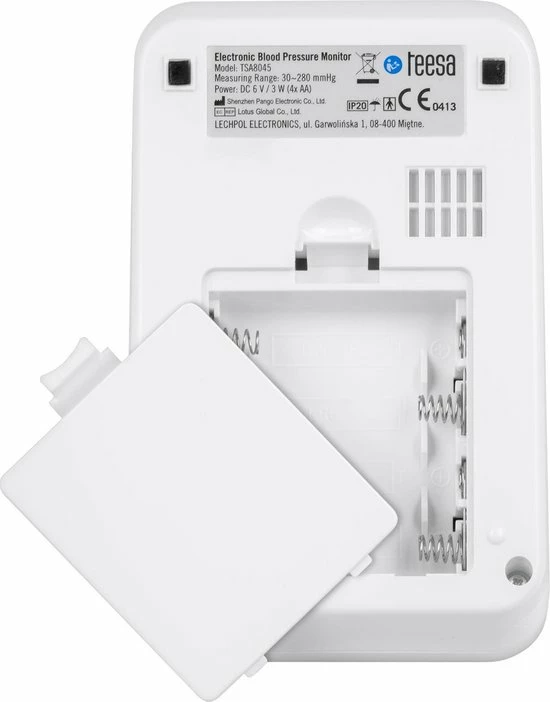 Teesa TSA8045 - Automatische Bloeddrukmeter (WHO-norm) 6 Teesa TSA8045 - Automatische Bloeddrukmeter (WHO-norm) - Afbeelding 4