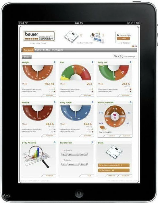 Beurer Bloeddrukmeter Ready For Wireless Connect BM90 7 Beurer Bloeddrukmeter Ready For Wireless Connect BM90 - Afbeelding 5