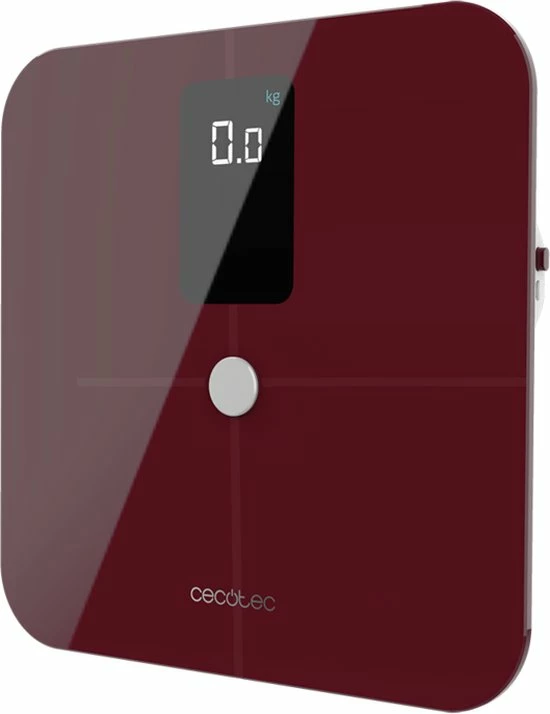 Cecotec Badkamerweegschaal Surface Precision 10400 Smart Healthy Vision Garnet 7 Cecotec Badkamerweegschaal Surface Precision 10400 Smart Healthy Vision Garnet - Afbeelding 5