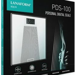 Silvergear Shop 30 PDS-100 Elektronische Personenweegschaal - Wit Lanaform