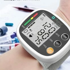 Ziqing Bloeddrukmeter Pols - Polsbloeddrukmeter - Klinisch Gevalideerd 8 Ziqing Bloeddrukmeter Pols - Polsbloeddrukmeter - Klinisch Gevalideerd -Silvergear Shop 550x733 8