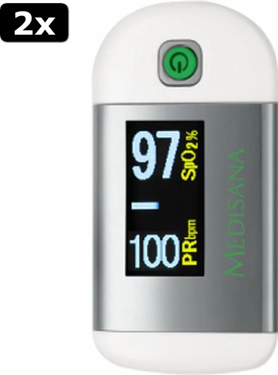 2x Medisana Saturatiemeter PM 100 10 2x Medisana Saturatiemeter PM 100 - Afbeelding 8
