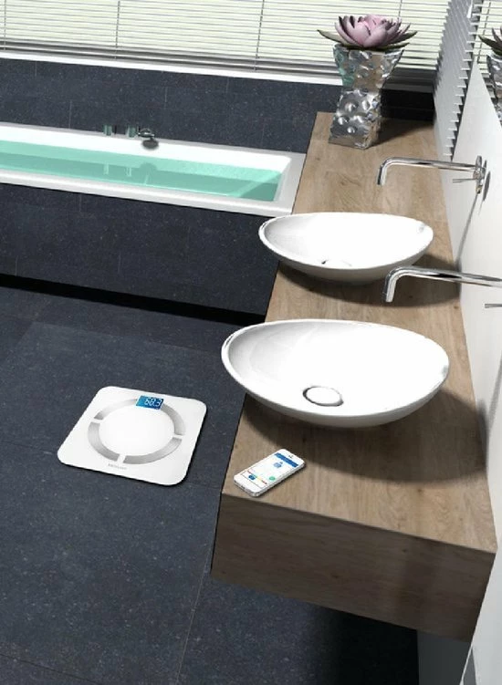 Medisana BS 430 Connect - Lichaamsanalyseweegschaal - Wit 11 Medisana BS 430 Connect - Lichaamsanalyseweegschaal - Wit - Afbeelding 9