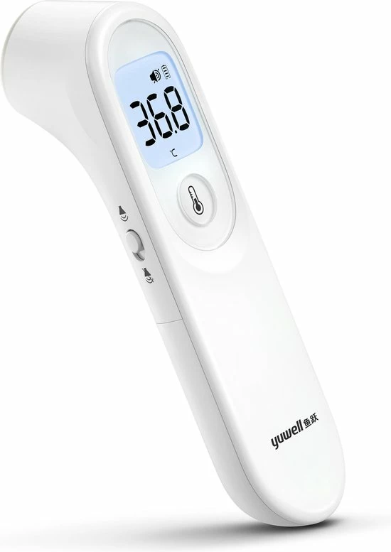 YUWELL Infrarood Contactloze Voorhoofd Thermometer 3 YUWELL Infrarood Contactloze Voorhoofd Thermometer