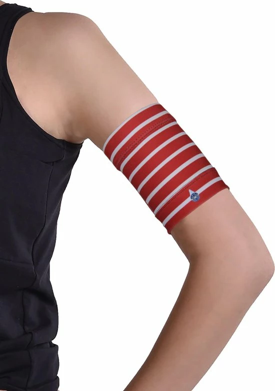 Kaio-Dia Dia-Band Breton Rouge Sensor Armband Beschermt Je Sensor - XS : 23 - 27 Centimeter 3 Kaio-Dia Dia-Band Breton Rouge Sensor Armband Beschermt Je Sensor - XS : 23 - 27 Centimeter