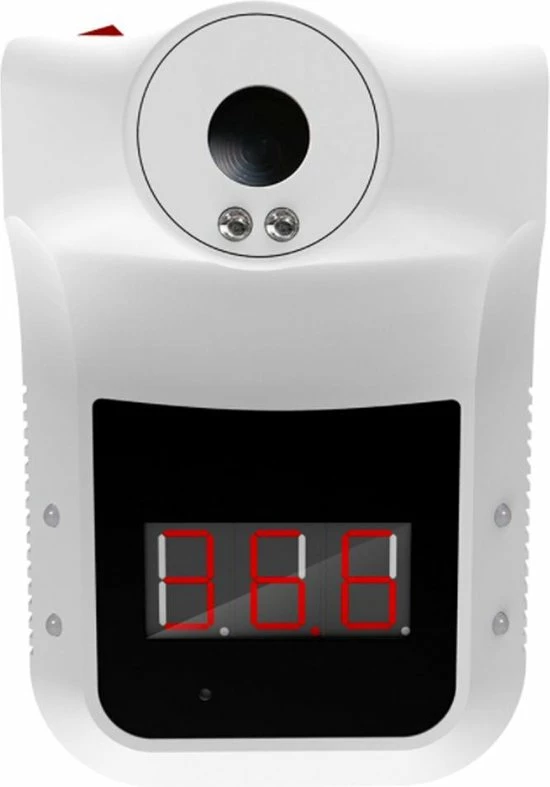 Parcura Muur Infrarood Thermometer Voorhoofd - Contactloze Voorhoofdstermometer Met Muurbevesting / Wandmontage - Met Automatisch Alarm 6 Parcura Muur Infrarood Thermometer Voorhoofd - Contactloze Voorhoofdstermometer Met Muurbevesting / Wandmontage - Met Automatisch Alarm - Afbeelding 4