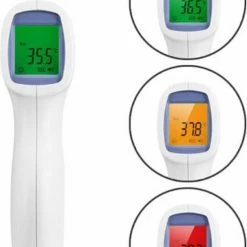 RestantOutlet Thermometer Contactloos Infrarood Inclusief Batterijen -Silvergear Shop 550x810