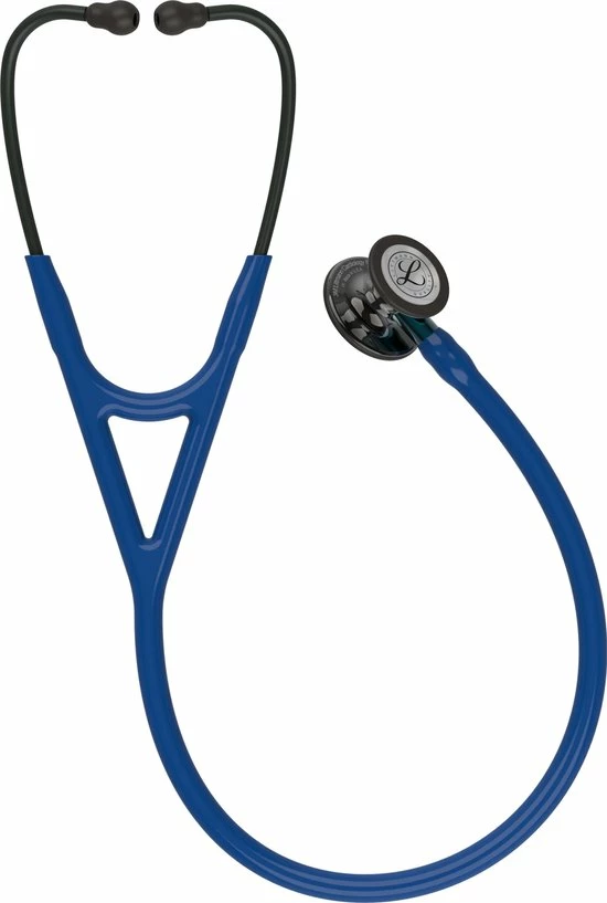 Littmann Cardiology IV, Marine Blauw / High Polish Smoke Edition / Blauwe Steel 3 Littmann Cardiology IV, Marine Blauw / High Polish Smoke Edition / Blauwe Steel