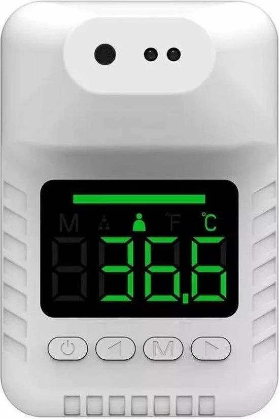 Infrarood afstand Thermometer met koortsalarm op statief of wandmontage K3X Infrarood Afstand Thermometer Met Koortsalarm Op Statief Of Wandmontage -Silvergear Shop 550x827 4