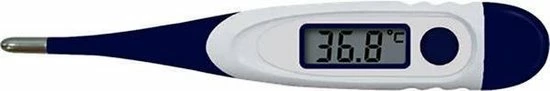 Biopax - Digitale Thermometer - Flexibele Tip - Blauw 5 Biopax - Digitale Thermometer - Flexibele Tip - Blauw - Afbeelding 3